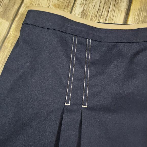 Brooks Brothers Pro sport navy pleated lined golf skirt woman's size 14 - Picture 3 of 10